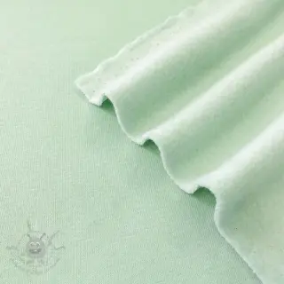 Geruwde sweaterstof JOGGING mint
