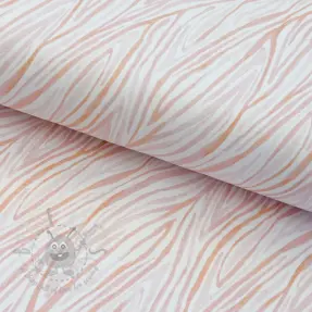 Tricot Animal skin white powder digital print