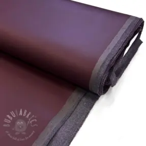 Kunstleer voor kleding LEATHER burgundy