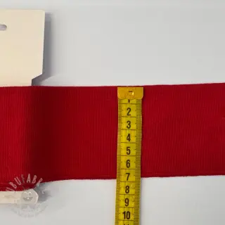 Boordstof CUFF 7 cm dark red