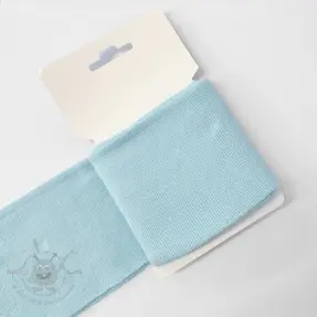 Boordstof CUFF 7 cm light blue
