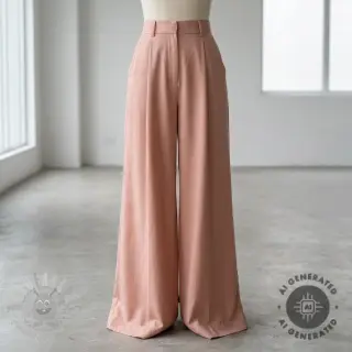 TENCEL met linnen old salmon