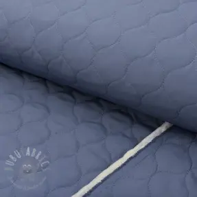 Gewatteerde stof Round jeans