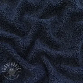 Mantelstof TEDDY navy
