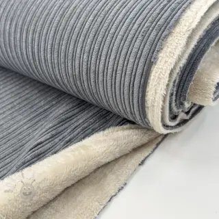 Ribfluweel Cofur fleece grey