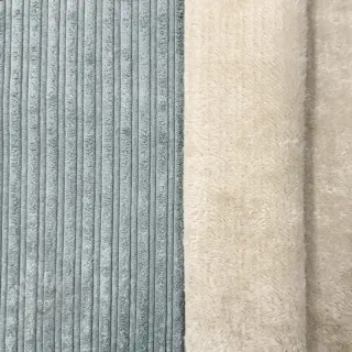 Ribfluweel Cofur fleece mint