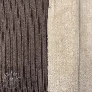 Menčester Cofur fleece dark brown