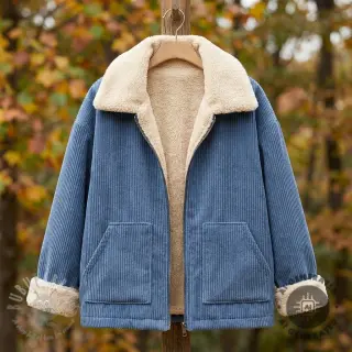 Ribfluweel Cofur fleece jeans