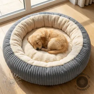 Ribfluweel Cofur fleece grey