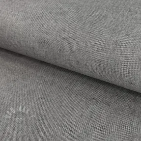 Decoratiestof COATED Linenlook premium grey