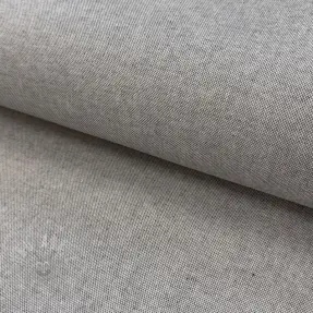 Decoratiestof COATED Linenlook premium soft grey