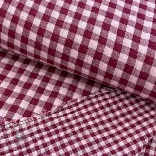 Dubbelgaas/mousseline YARN DYED Stripes and checks design F