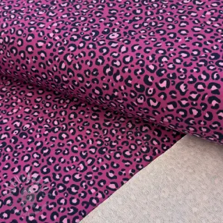 Sweaterstof Animal skin bows design F