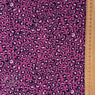 Sweaterstof Animal skin bows design F