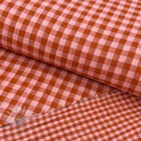 Dubbelgaas/mousseline YARN DYED Stripes and checks design H