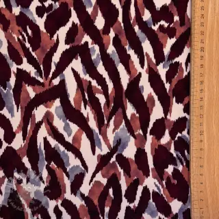 Sweaterstof Abstract animal brown digital print