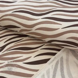 Geruwde sweaterstof Animal skin brown SIMPLY NATURAL