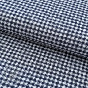 Katoenen stof YARN DYED BRUSHED Classic design A