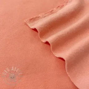 Geruwde sweaterstof JOGGING coral