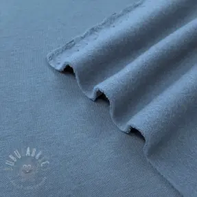 Geruwde sweaterstof JOGGING blue