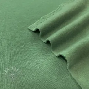 Geruwde sweaterstof JOGGING forest green