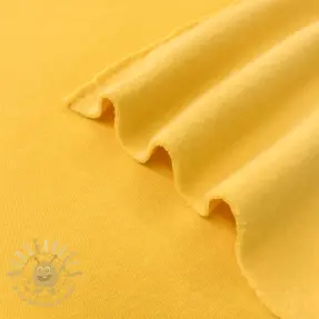Geruwde sweaterstof JOGGING yellow