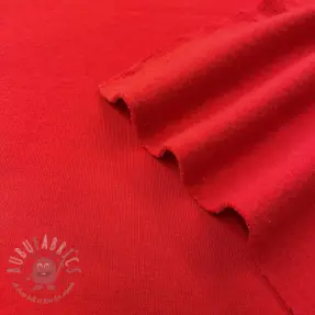 Geruwde sweaterstof JOGGING red