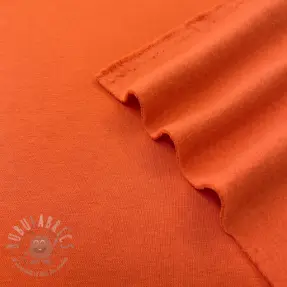 Geruwde sweaterstof JOGGING orange