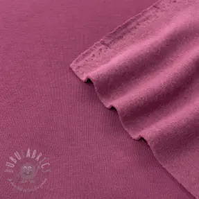 Geruwde sweaterstof JOGGING violet