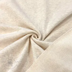 Sweaterstof COTTON ecru melange
