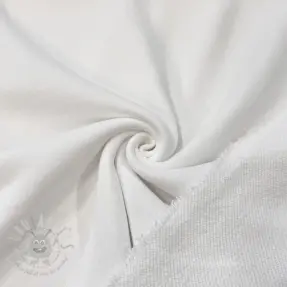 Sweaterstof COTTON white