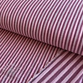 Dubbelgaas/mousseline YARN DYED Stripes and checks design B