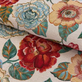 Decoratiestof jacquard Ashley blanc