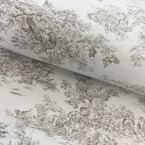 Decoratiestof jacquard COLLINE allover lin