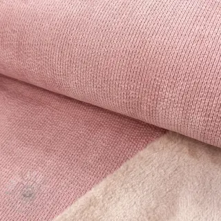 Ribfluweel STRUCTURE pink