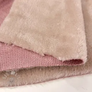 Ribfluweel STRUCTURE pink