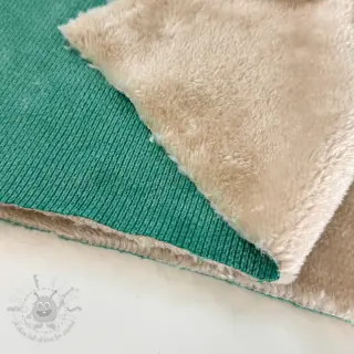Ribfluweel STRUCTURE green