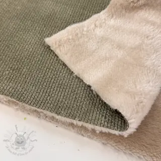 Ribfluweel STRUCTURE camo green