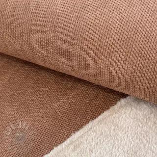 Ribfluweel STRUCTURE brown
