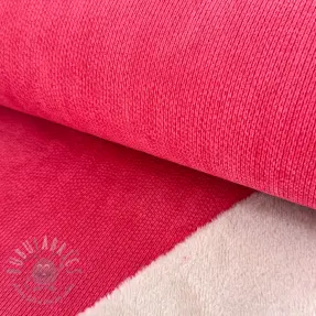 Ribfluweel STRUCTURE red
