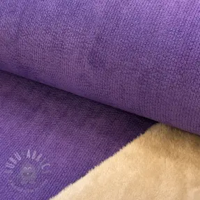 Ribfluweel STRUCTURE purple