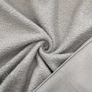 Fleece TEDDY DOUBLE SIDED light grey