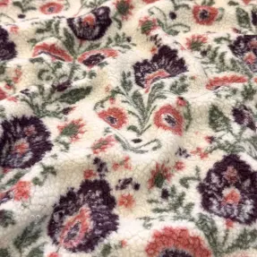 Mantelstof TEDDY JACQUARD Pretty mix design F