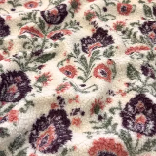 Mantelstof TEDDY JACQUARD Pretty mix design F