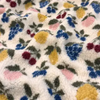 Mantelstof TEDDY JACQUARD Pretty mix design E