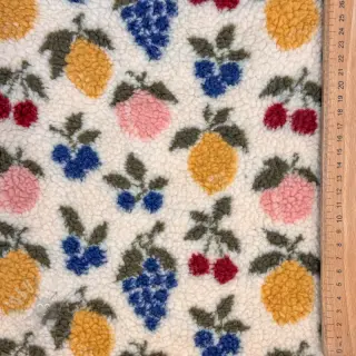 Mantelstof TEDDY JACQUARD Pretty mix design E