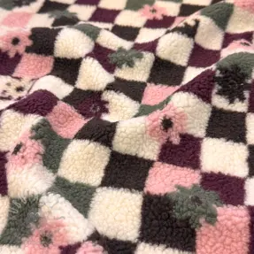 Mantelstof TEDDY JACQUARD Pretty mix design C