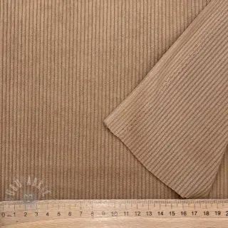 Ribfluweel BABY RIB STRETCH sand