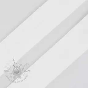 Omvouwelastiek mat 20 mm wit