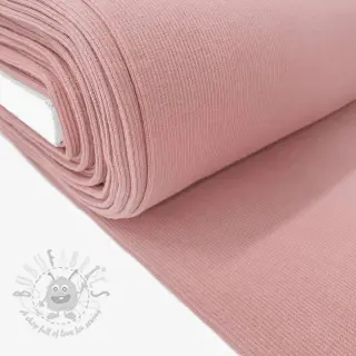 Boordstof RIB blush ORGANIC
